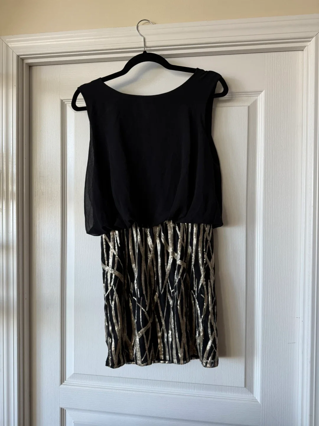 TFNC London Black & Gold Dress thumbnail