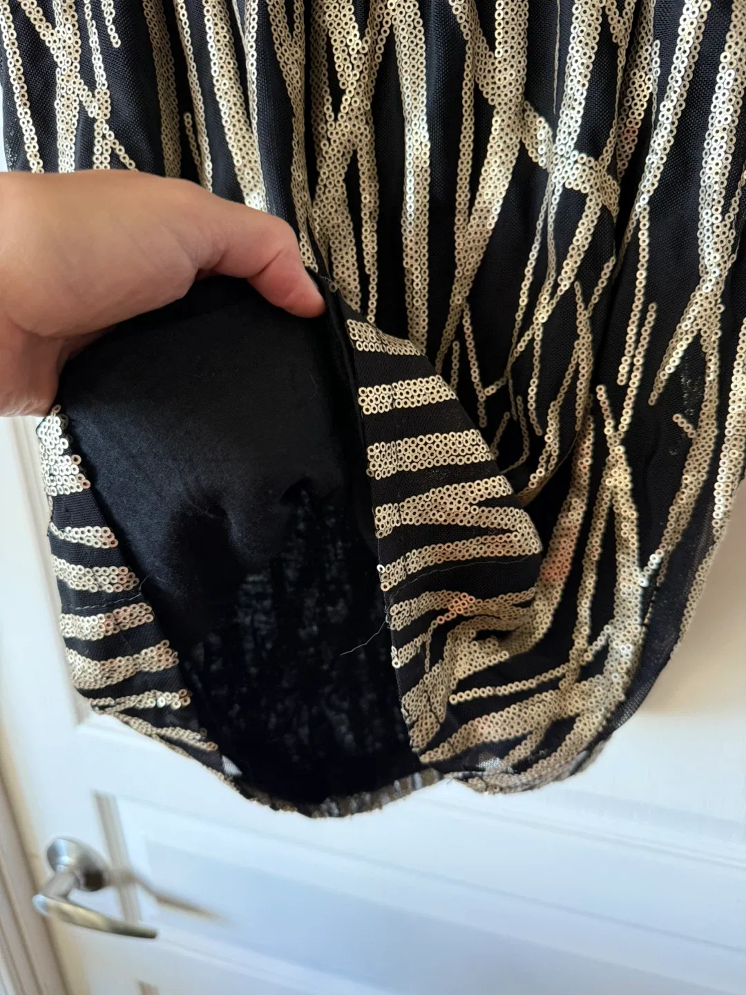 TFNC London Black & Gold Dress image indicator(3)