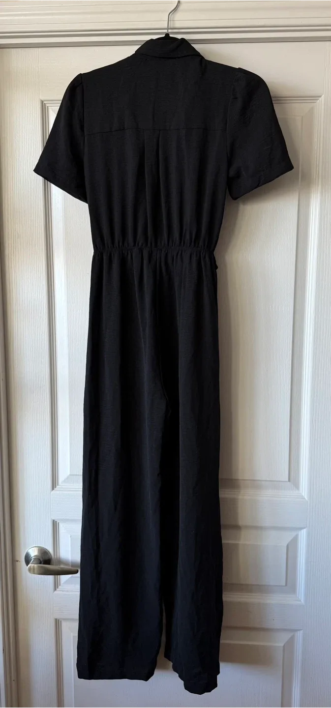 Monteau Los Angeles Black Jumpsuit Size S image indicator(2)