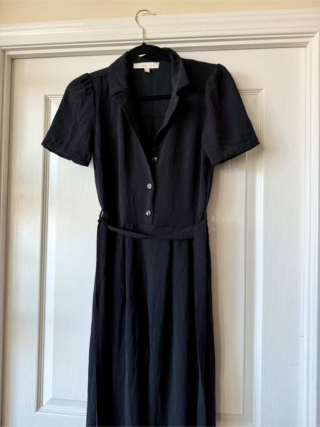 Monteau Los Angeles Black Jumpsuit Size S - photo 4