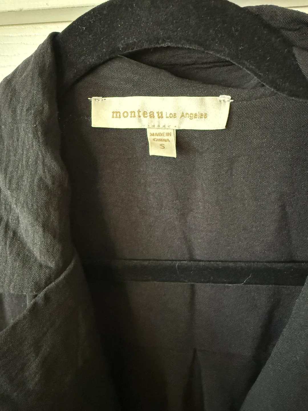 Monteau Los Angeles Black Jumpsuit Size S image indicator(3)