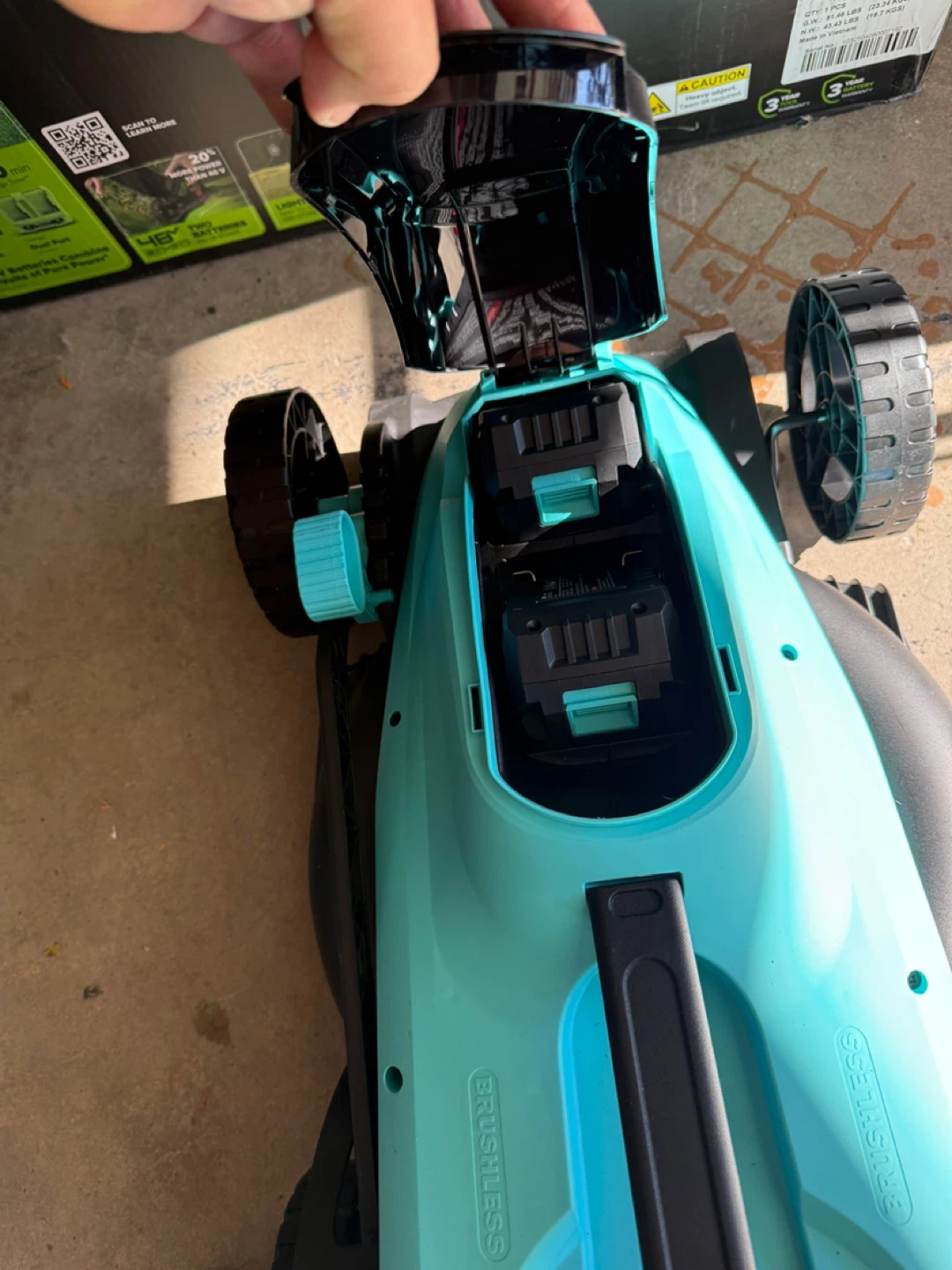 YardCare Cordless Lawn Mower - New in Box! - photo 3