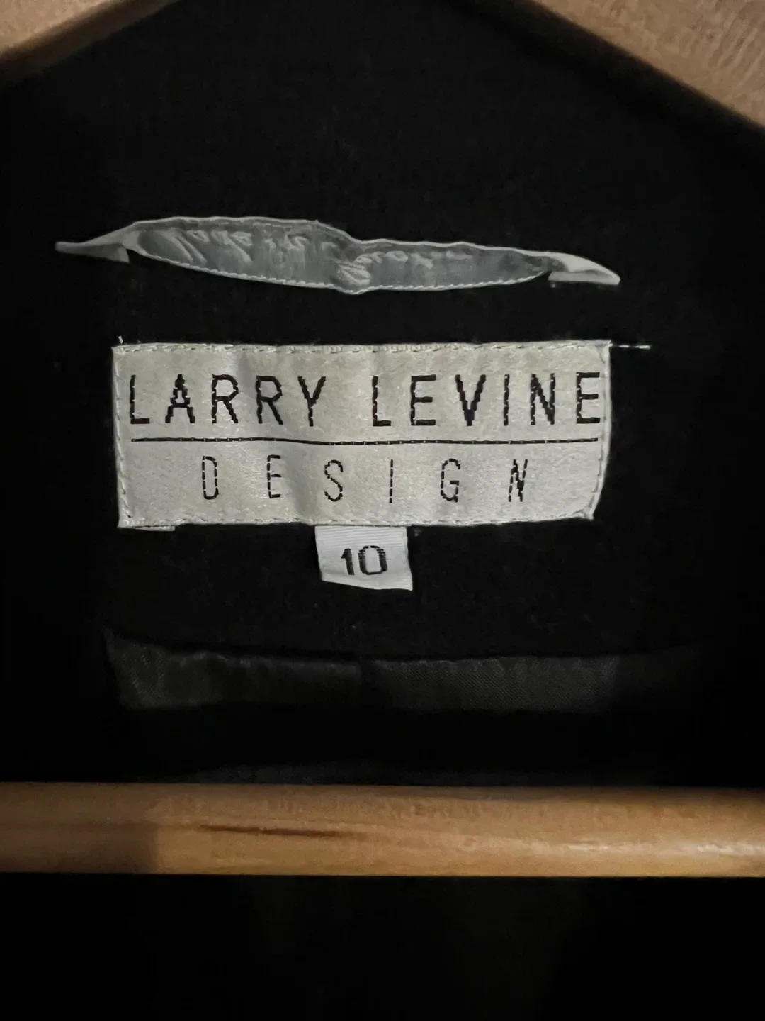 Larry Levine Lambswool & Cashmere Coat - Size 10 image indicator(3)