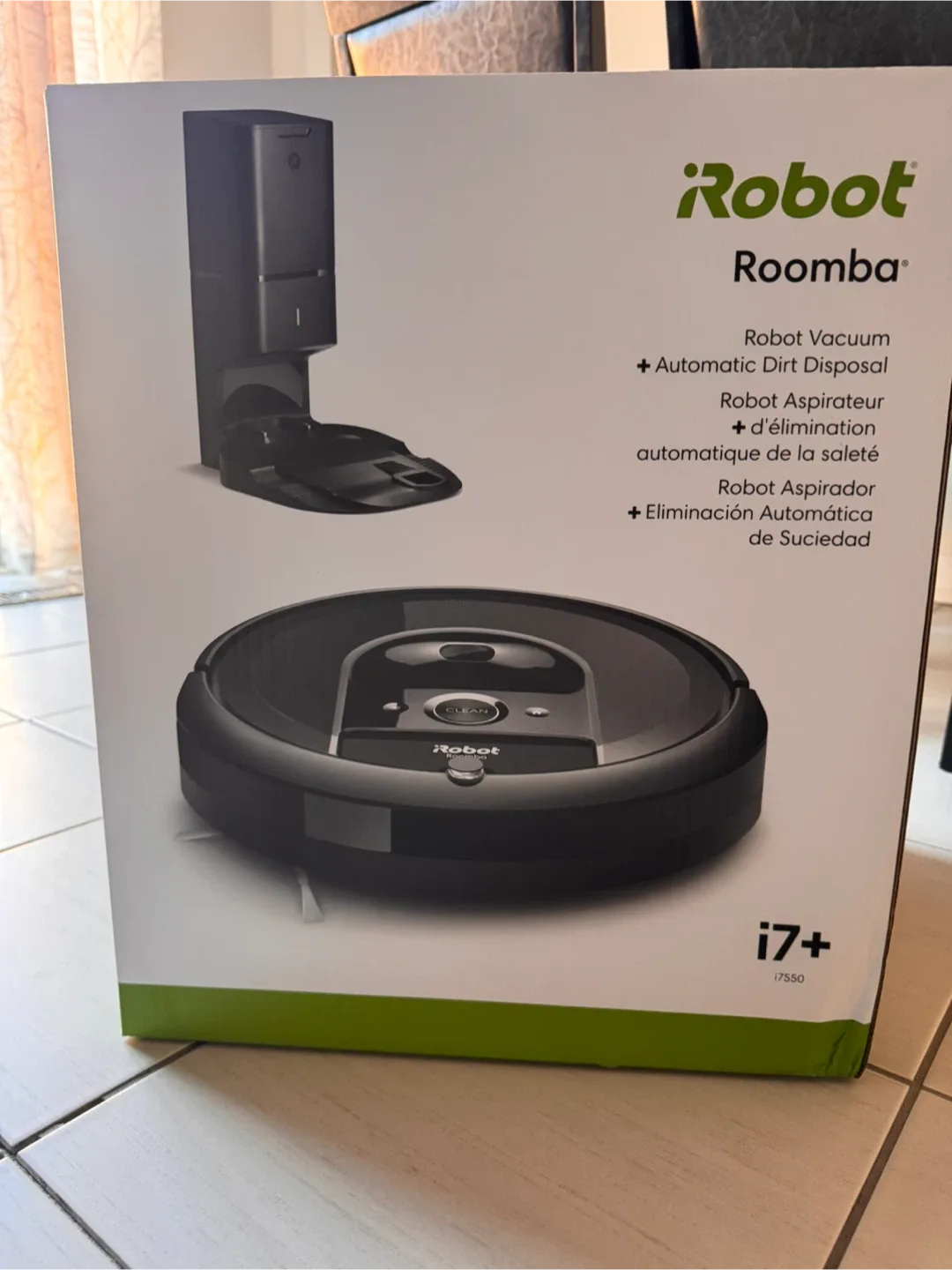 iRobot Roomba i7+ Vacuum Cleaner