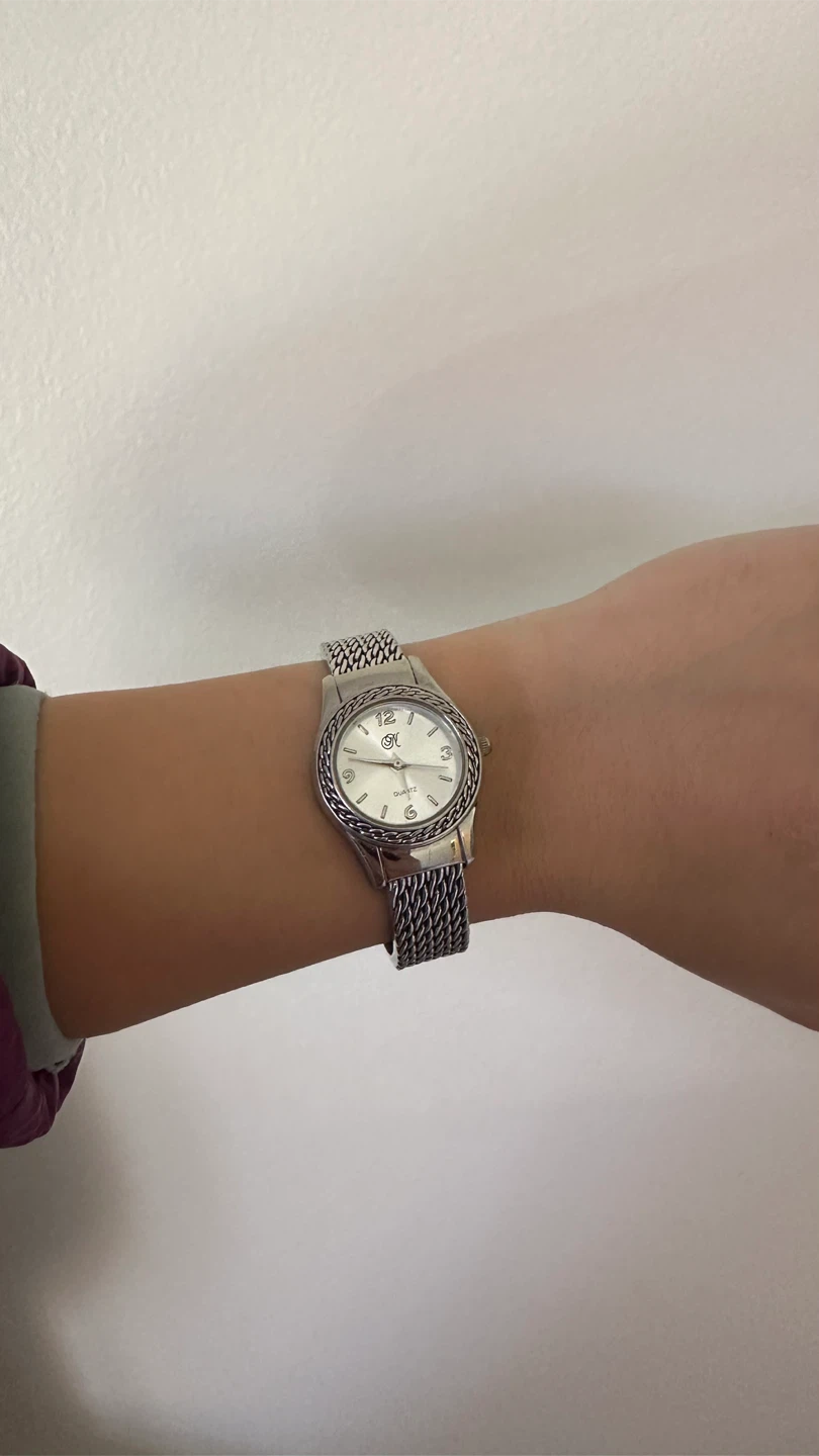 Silver-tone Mesh Bracelet Watch - photo 3