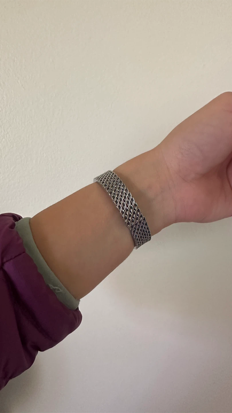 Silver-tone Mesh Bracelet Watch - photo 4
