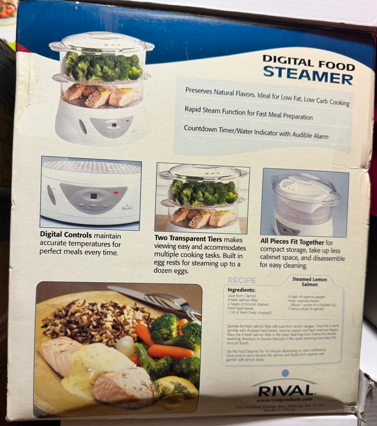 Rival Digital Food Steamer
