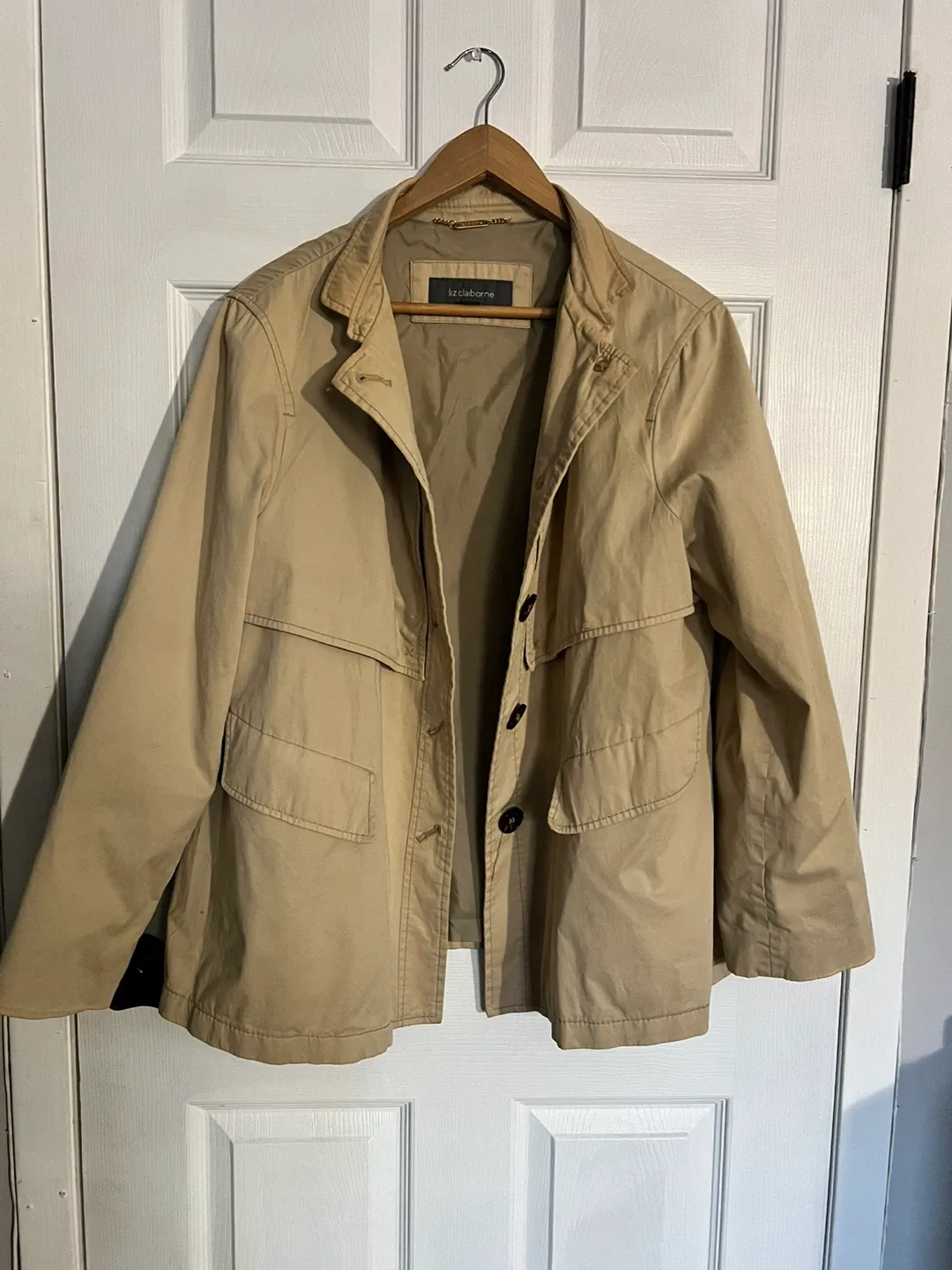 Liz Claiborne Tan Jacket - Size L