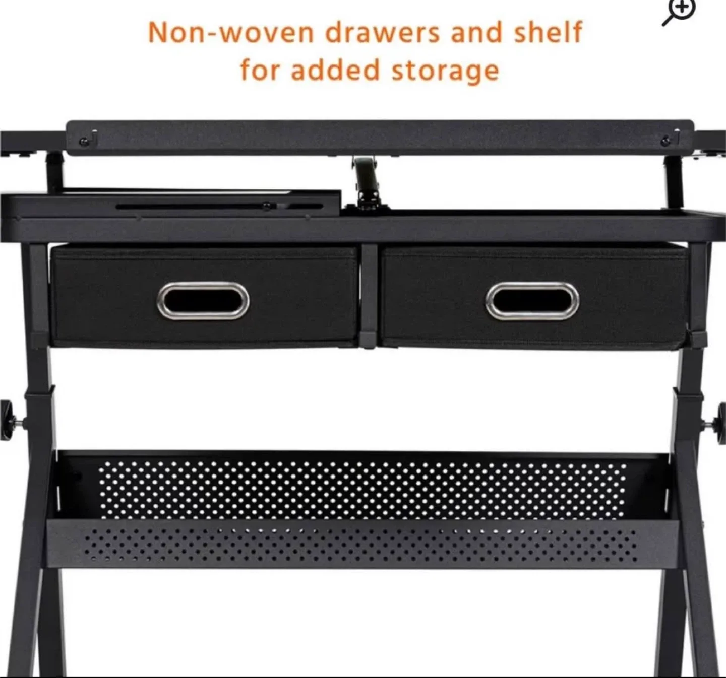 Adjustable Drafting Table Drawing Desk image indicator(5)