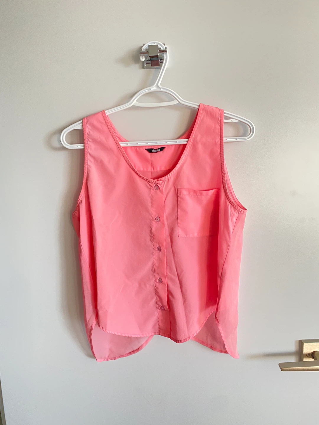 Cute Pink Asymmetrical Top - photo 3