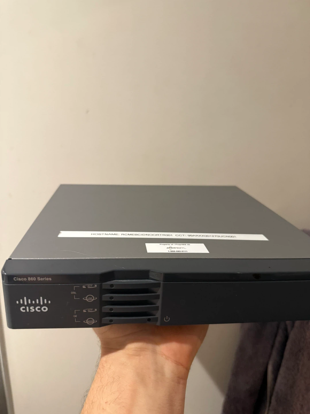 Cisco 860 Series Integrated Services Router