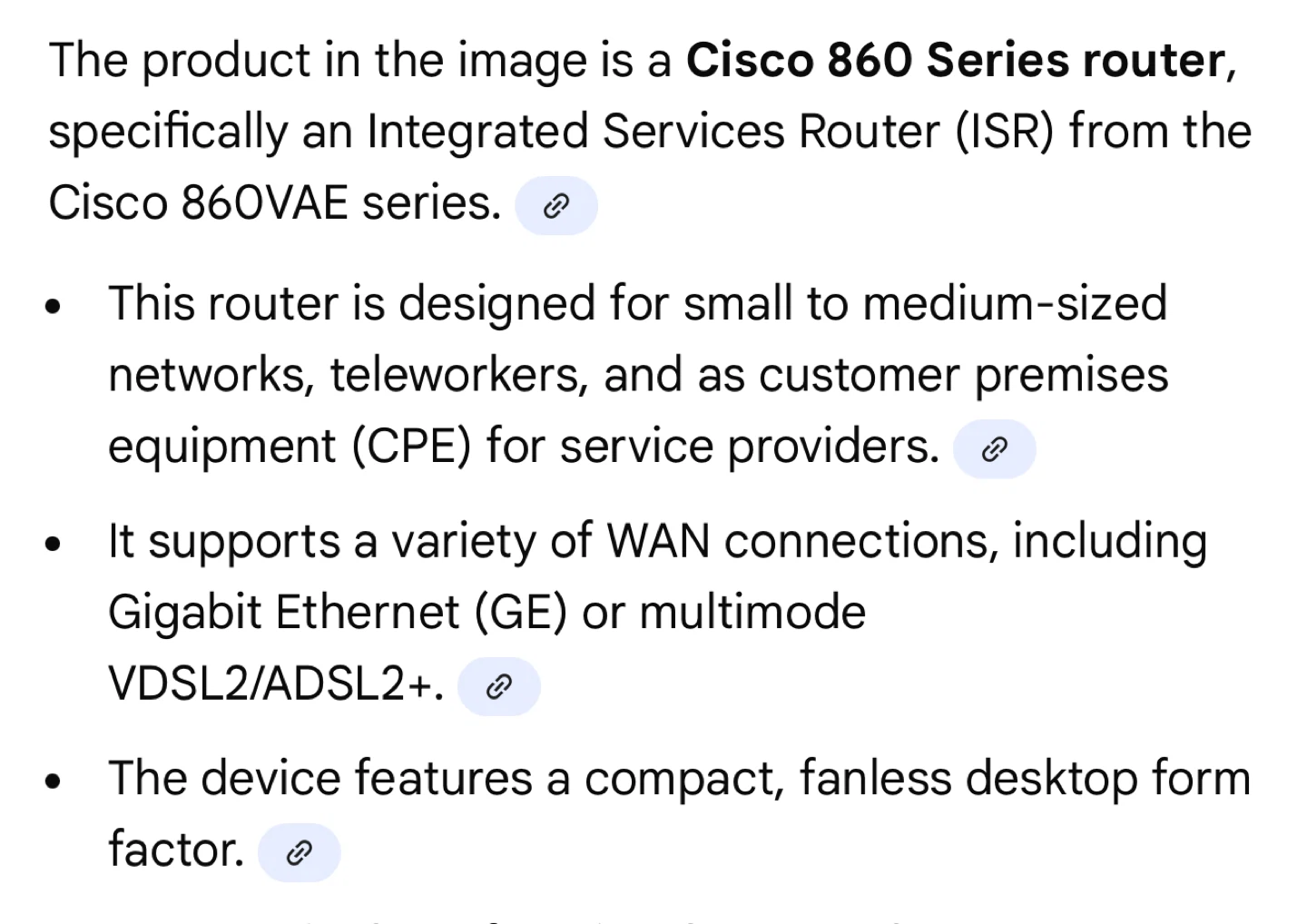 Cisco 860 Series Integrated Services Router - photo 4