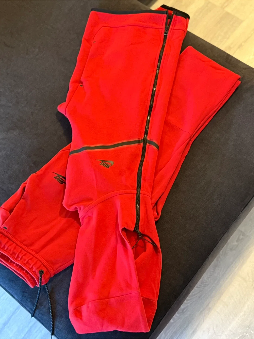 Nike Tech Fleece Red Tracksuit