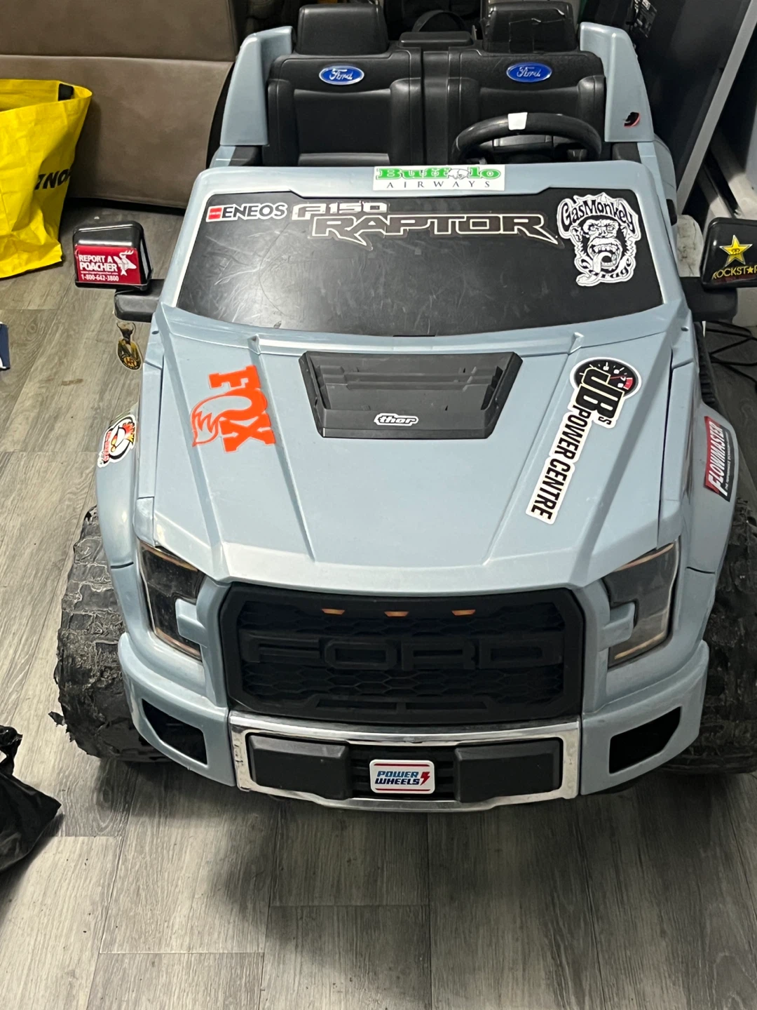 Ford F150 Raptor Power Wheels Ride-On Truck - photo 3