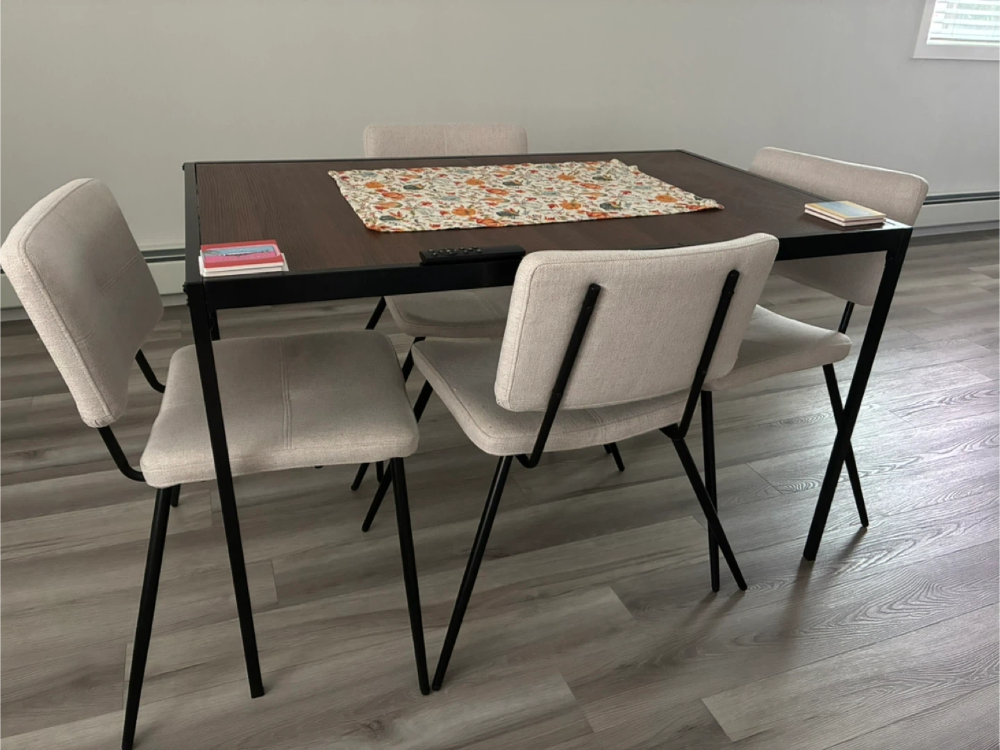 Dining table with 4 chairs