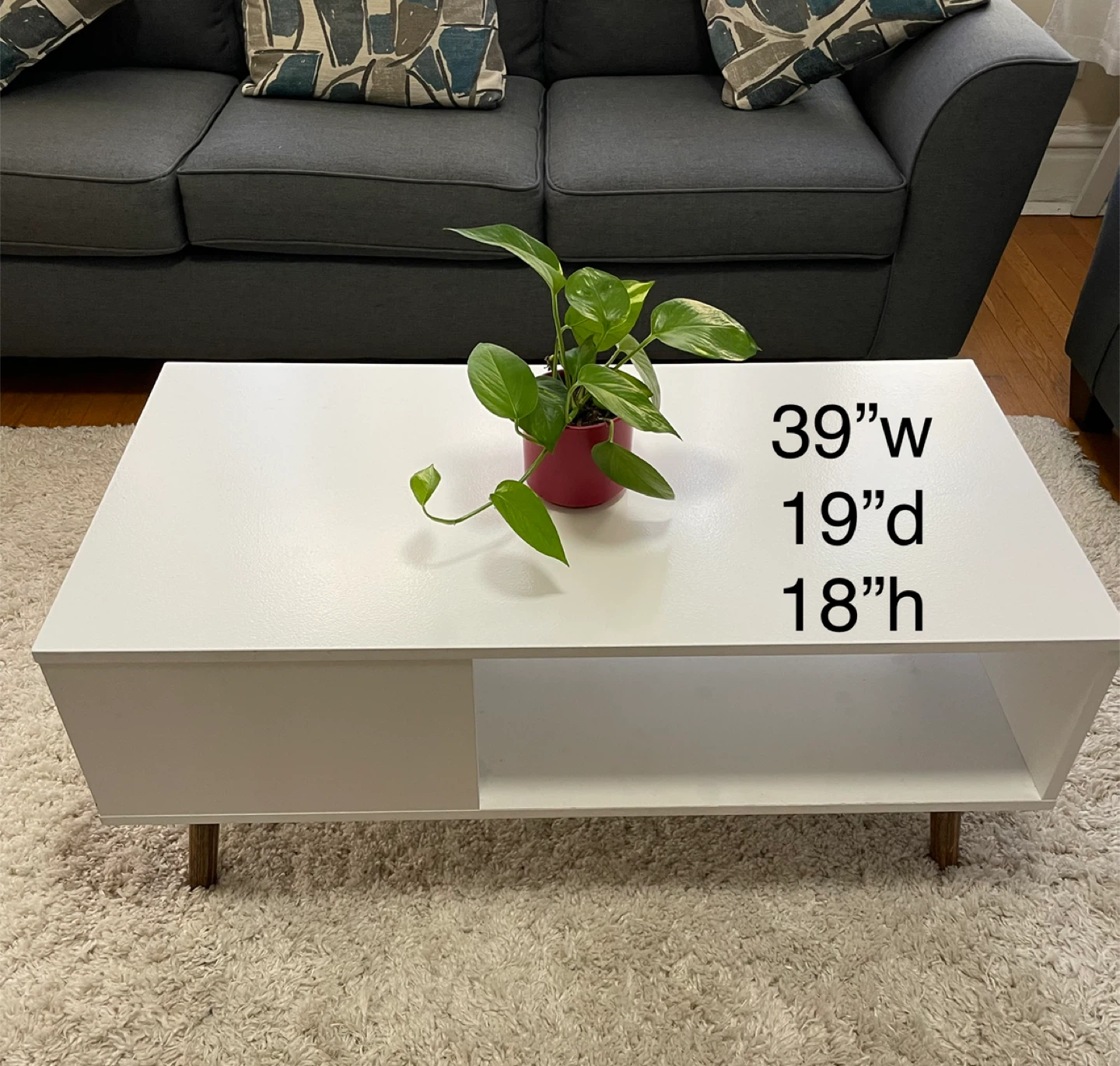 White Coffee Table - photo 4
