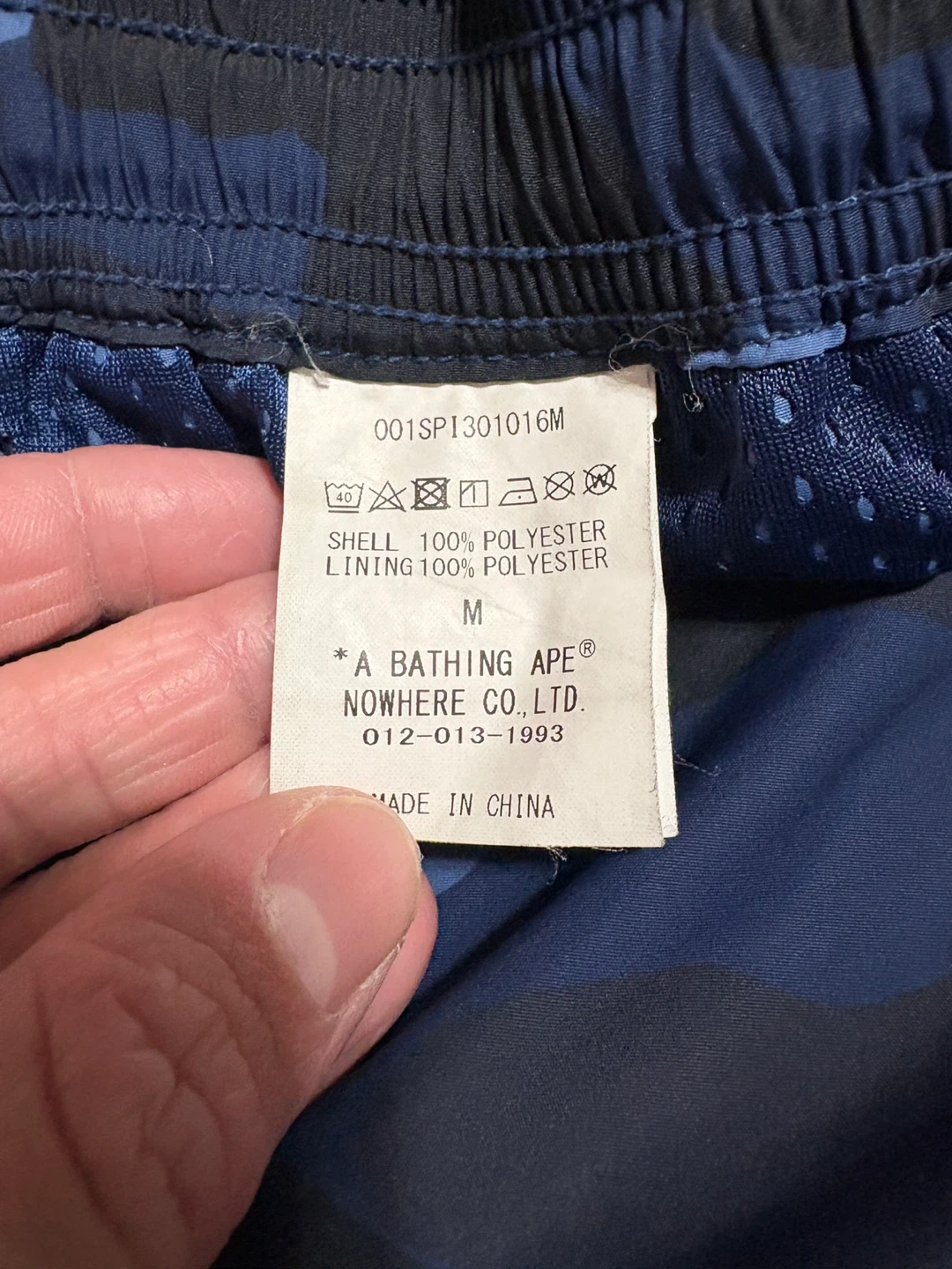 A Bathing Ape BAPE Camo Shorts - Size M - photo 4