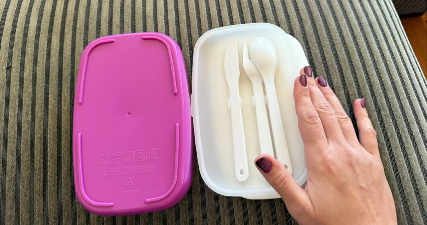 Bentgo Classic Two Tier Lunch Box - Purple image indicator(3)