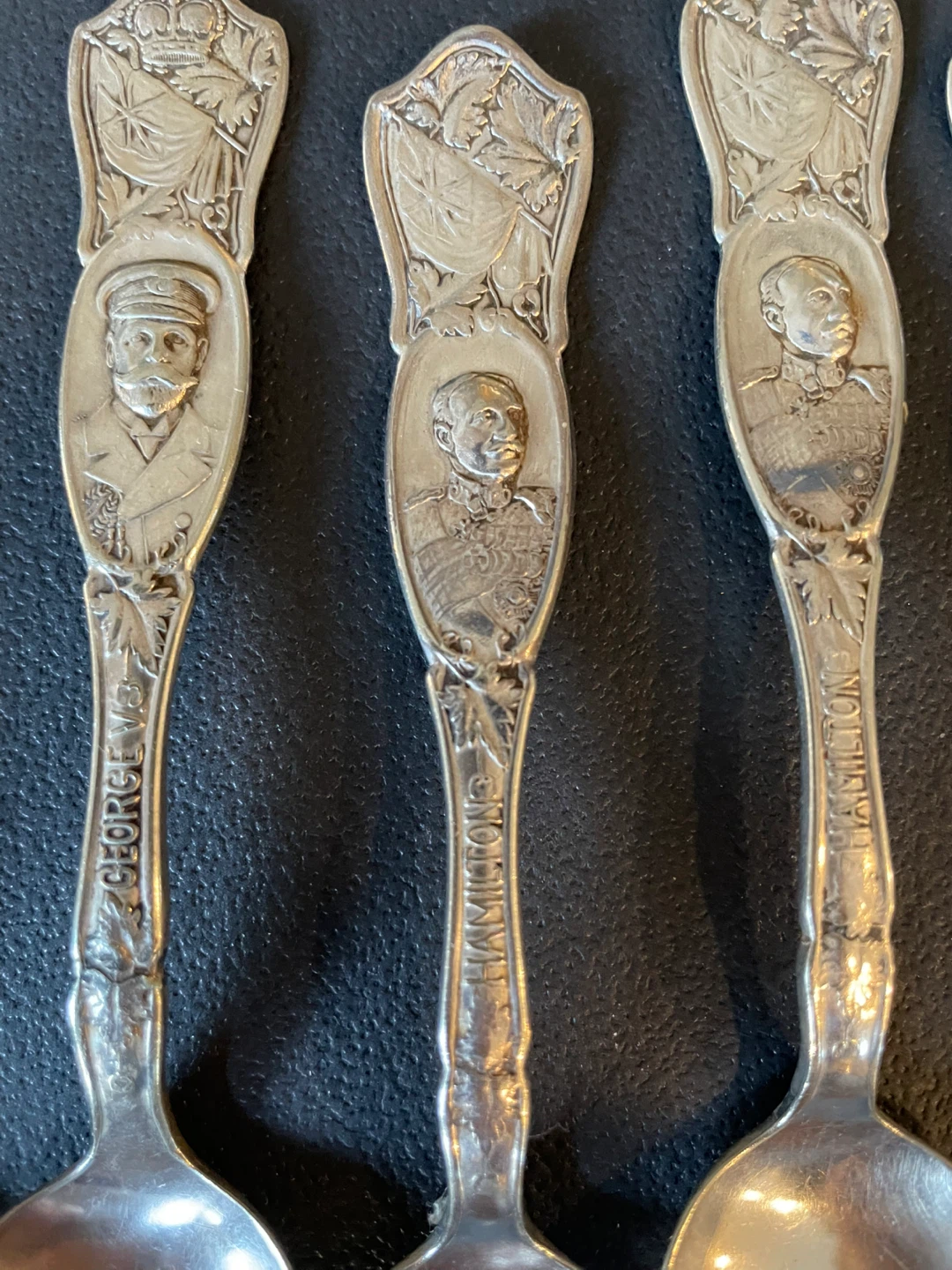 Vintage silver spoons - WW1 Era - 1916 - photo 4