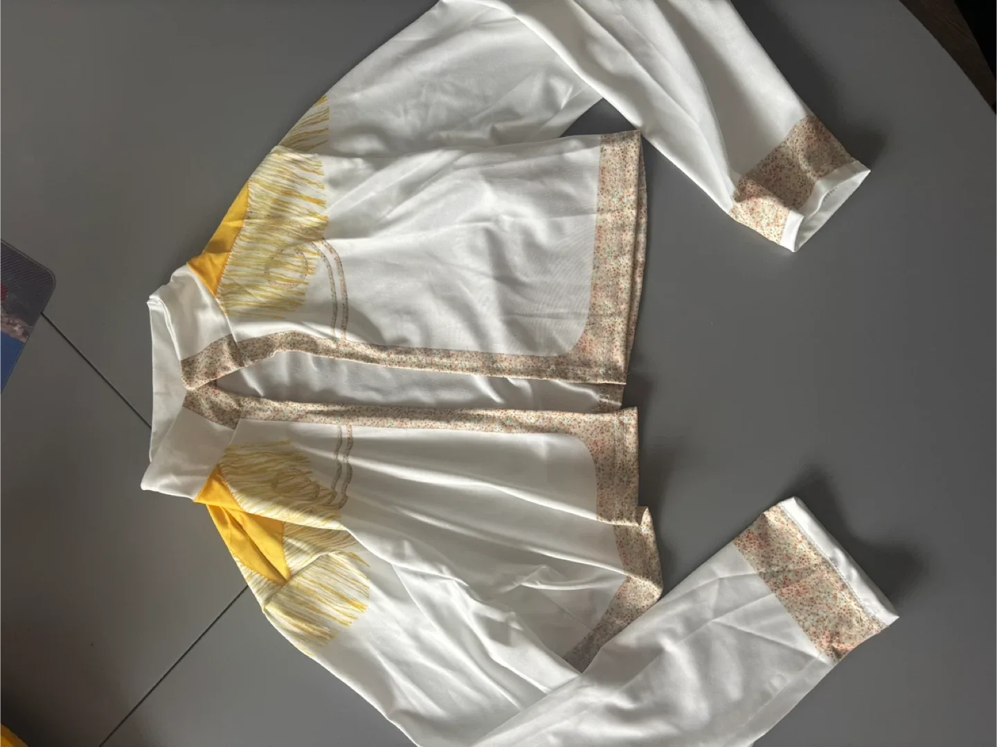 White Dress & Jacket Set