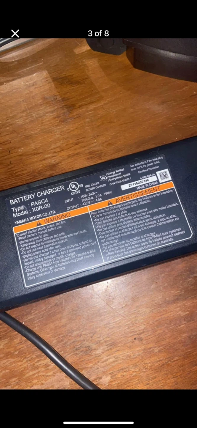 Yamaha EX500 X2S-00 500Wh bike Battery - photo 2