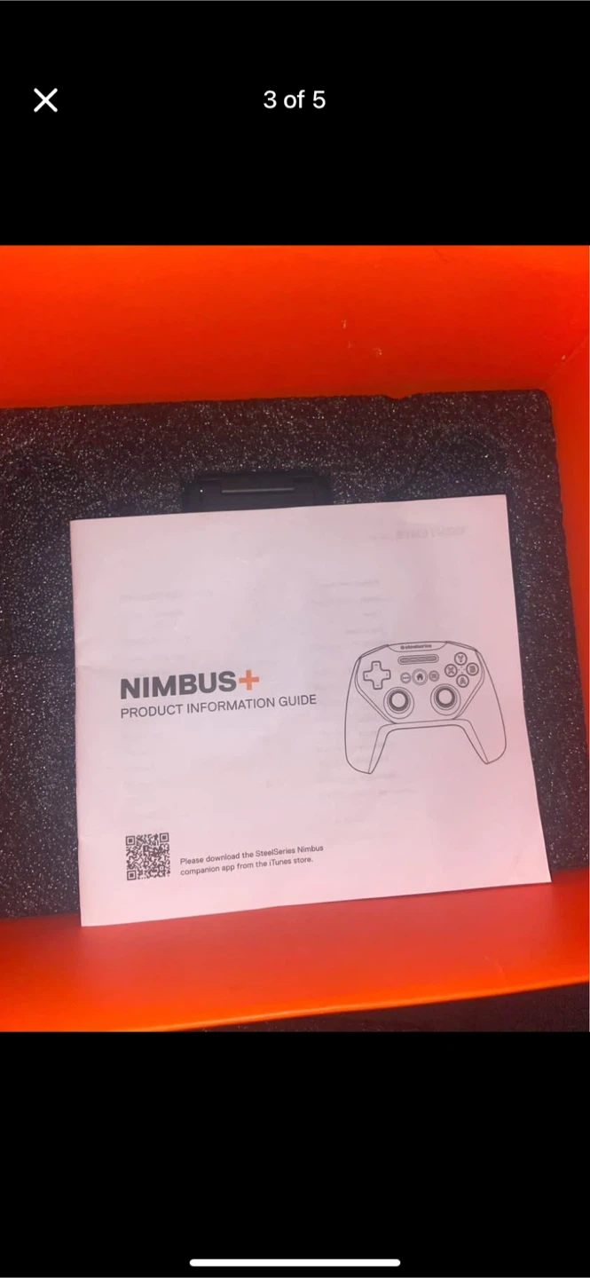 SteelSeries Nimbus+ Wireless Gamepad Controller - photo 3