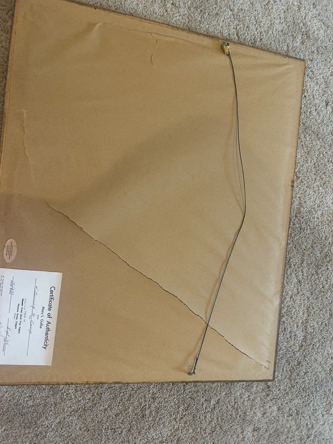 Framed Art Print: "Returning To Camp" by Mary L. Gulbe image indicator(3)