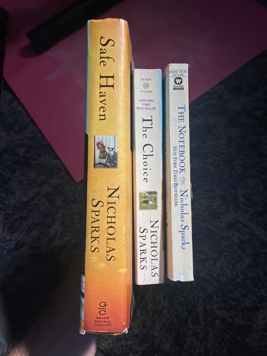 $5 for all Nicholas Sparks The Choice, The Notebook, Safe Haven image indicator(5)