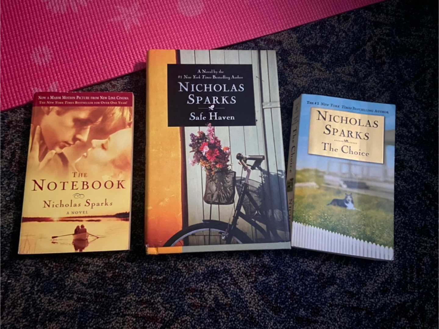 $5 for all Nicholas Sparks The Choice, The Notebook, Safe Haven