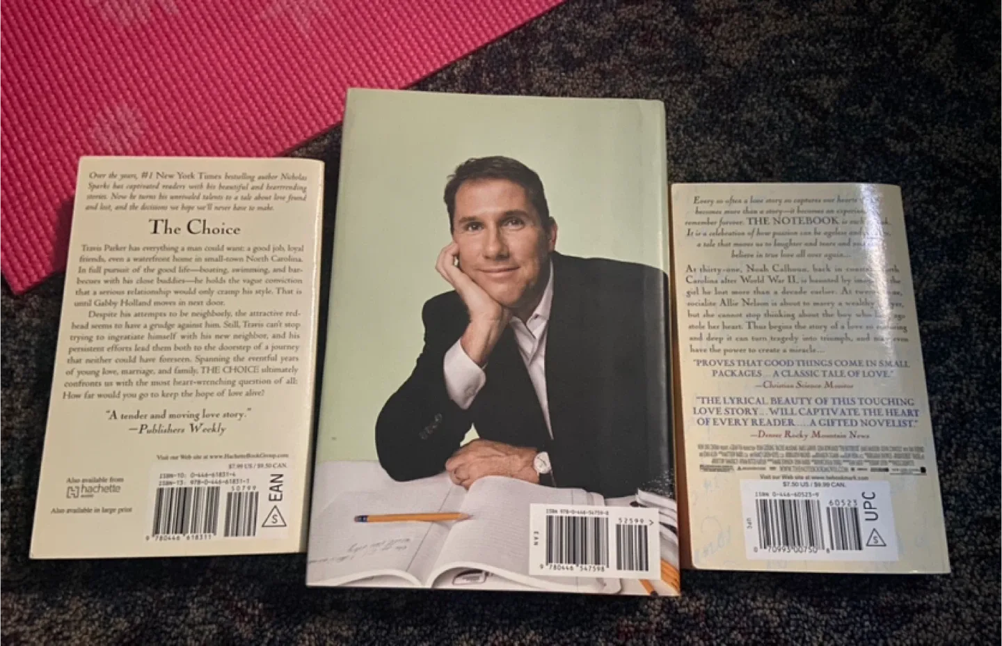 $5 for all Nicholas Sparks The Choice, The Notebook, Safe Haven image indicator(7)