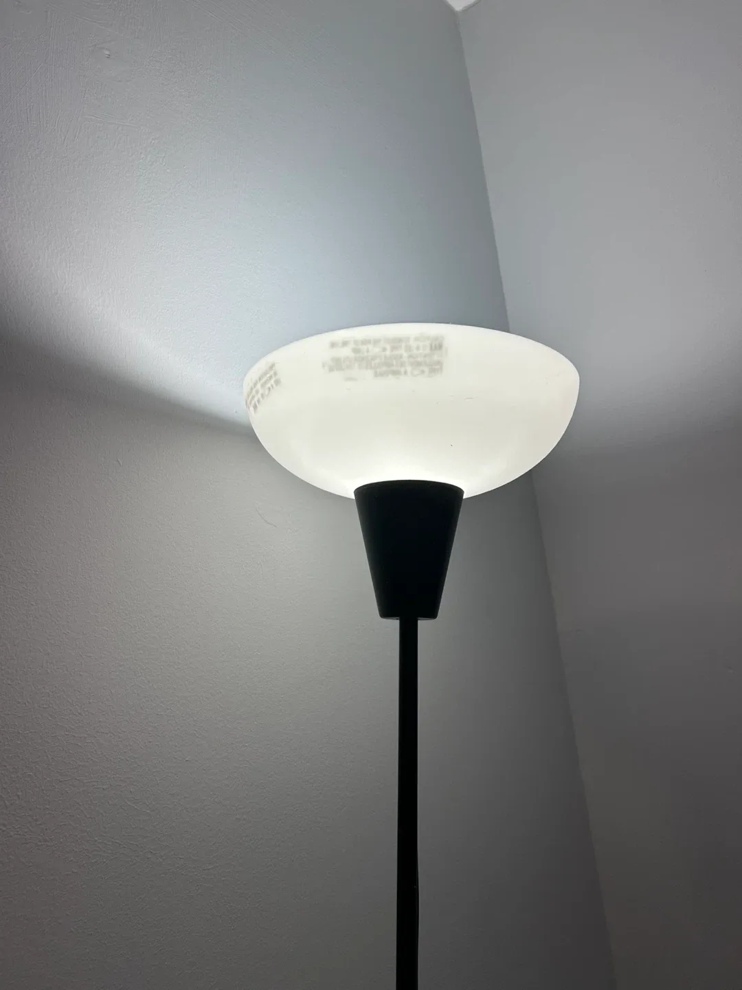 IKEA TÄGARP Floor Uplighter - Black/White thumbnail