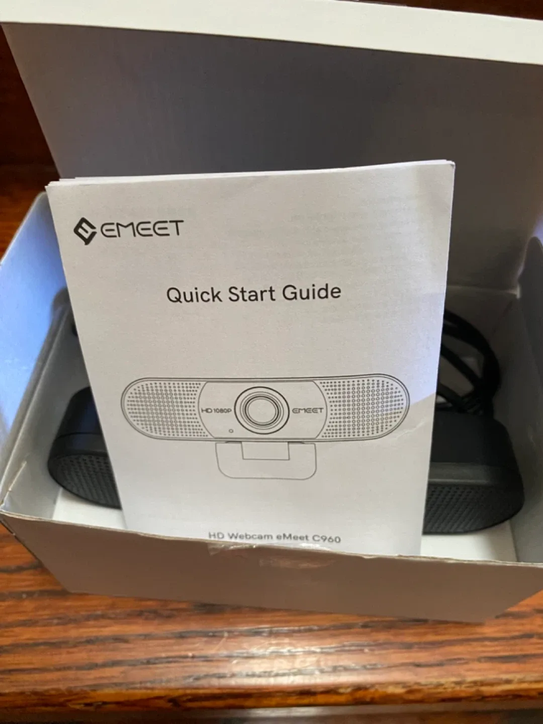 Emeet SmartCam C960 USB Webcam - New in Box! image indicator(4)