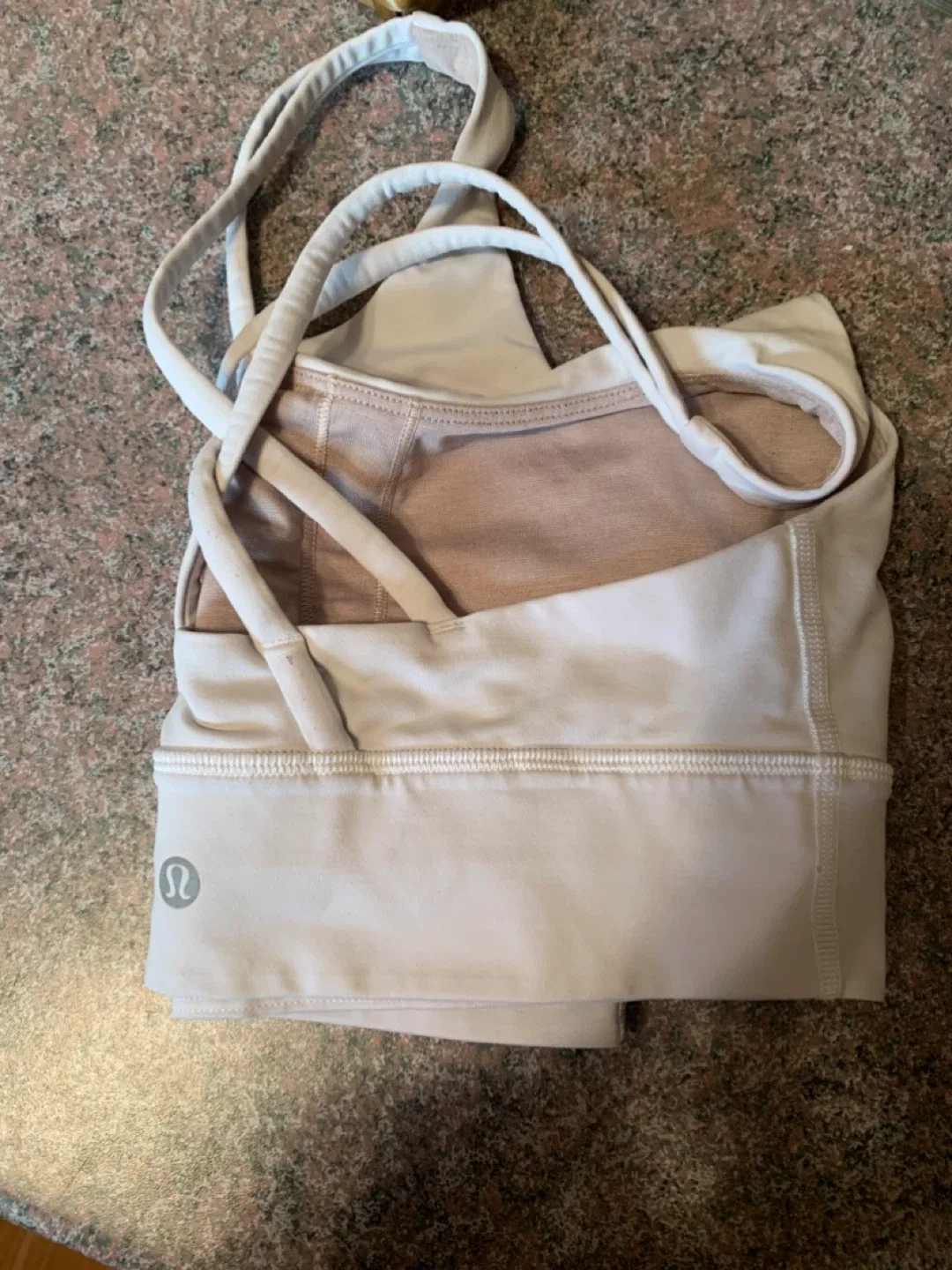 Lululemon Sports Bra white image indicator(2)