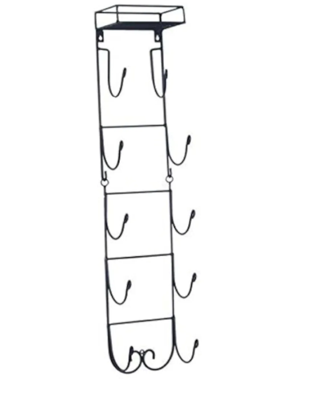 Wall Mounted Metal Wine Rack - 5 Bottle Holder image indicator(7)