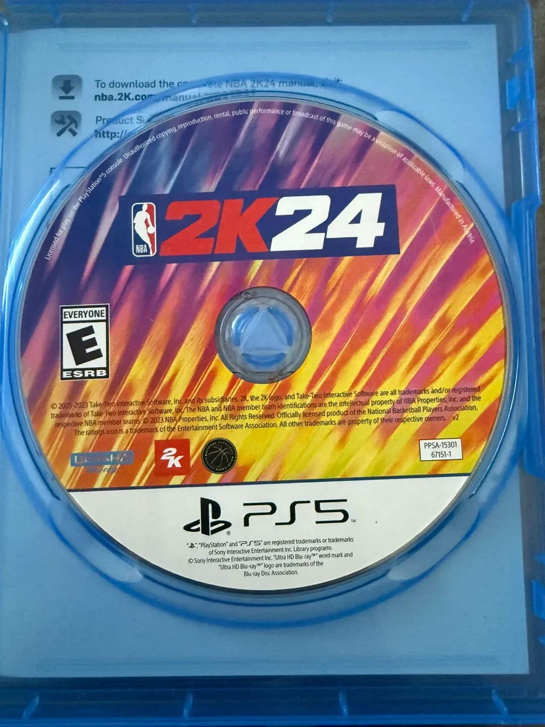 Play station5 game disc image indicator(2)