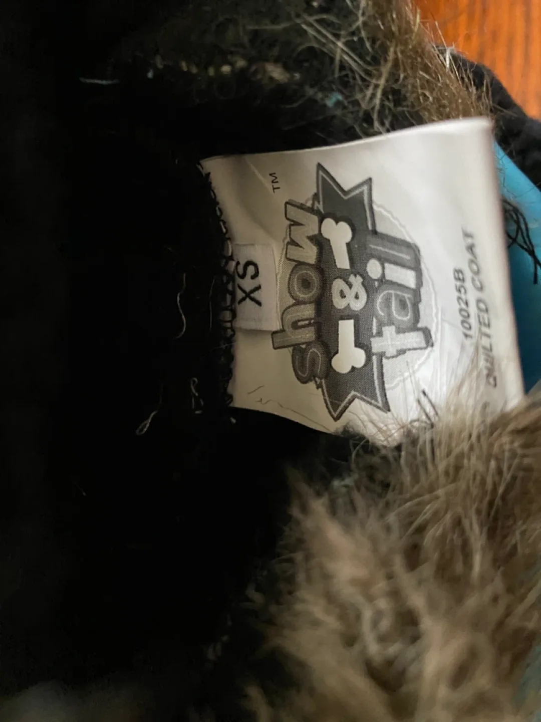 Show & Tail Quilted Dog Coat - Size XS image indicator(3)