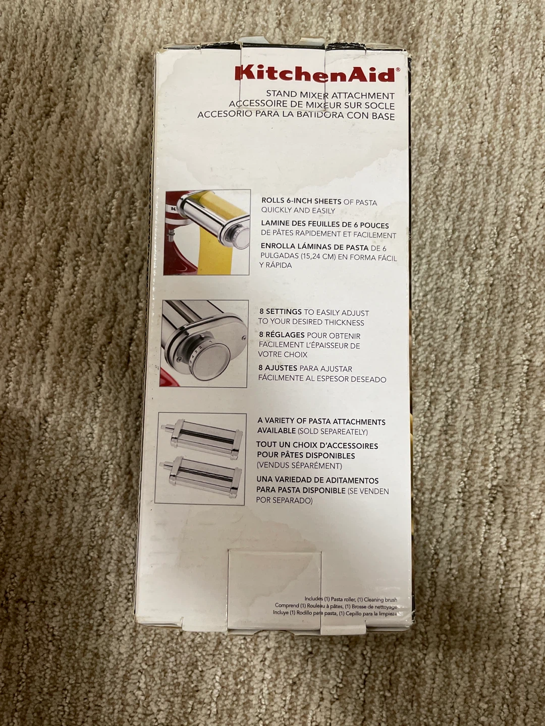 KitchenAid Pasta Roller Attachment - New in Box! - photo 2