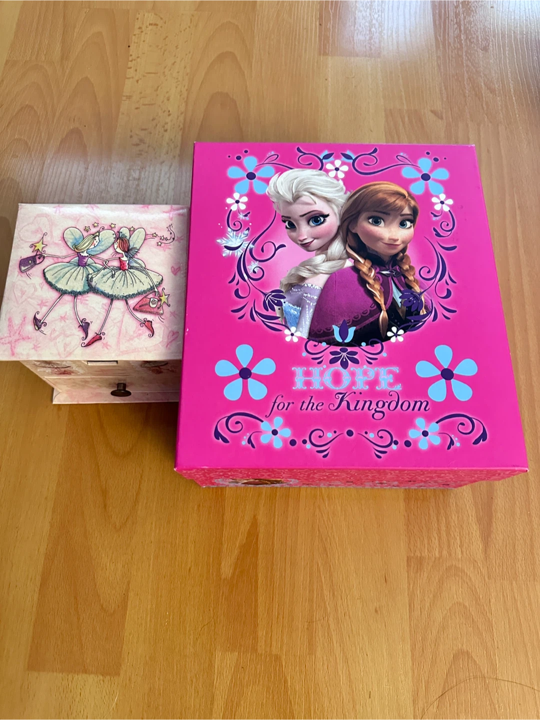 Disney Frozen & Fairy Music Jewelry Boxes