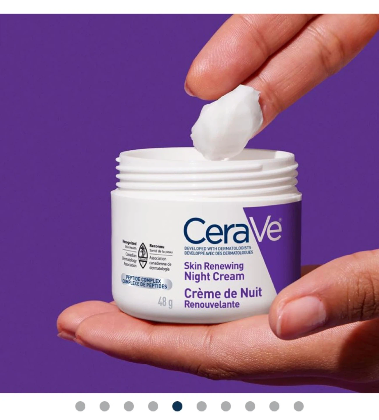 CeraVe Skin Renewing Peptide Night Cream