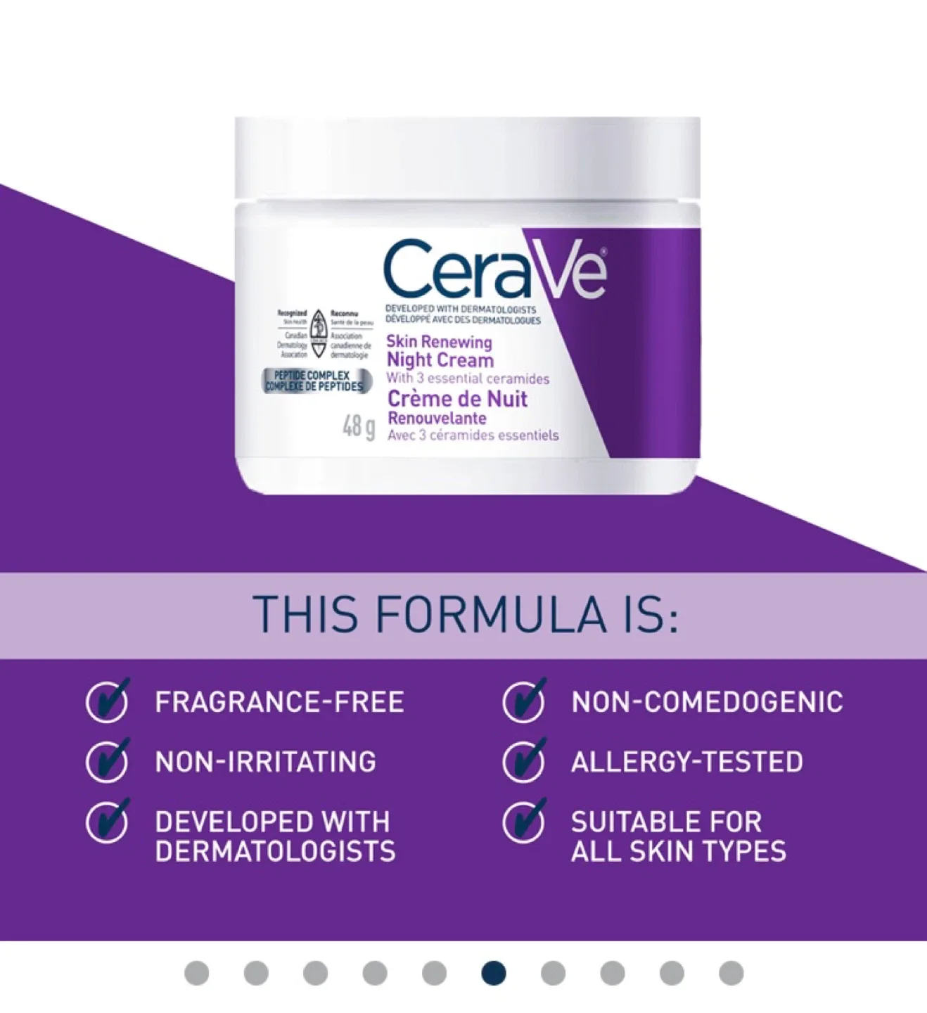 CeraVe Skin Renewing Peptide Night Cream image indicator(2)