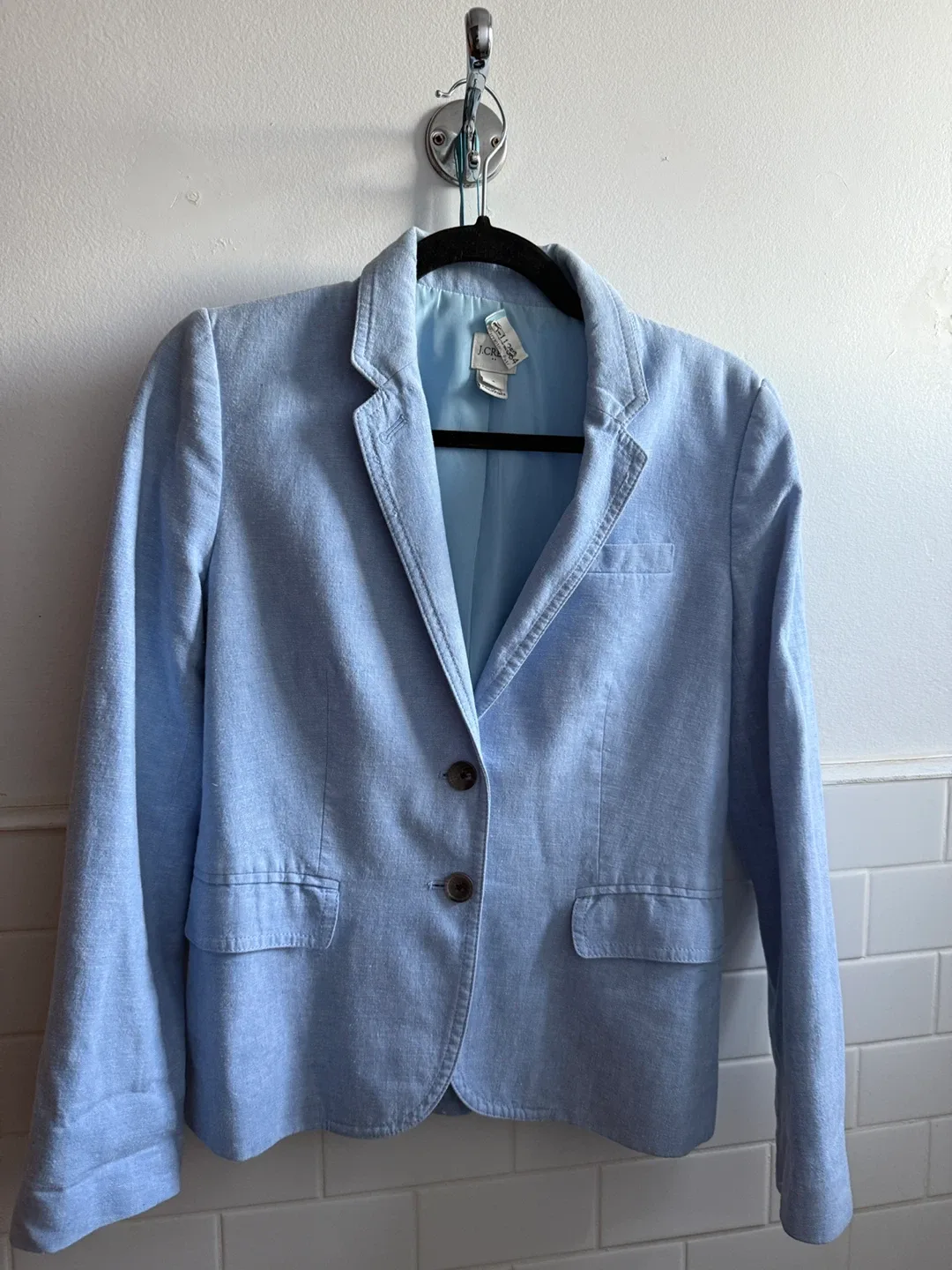 Jcrew Linen Blazer