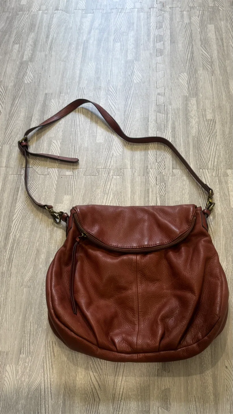 Matt & Nat Brown Leather Satchel thumbnail