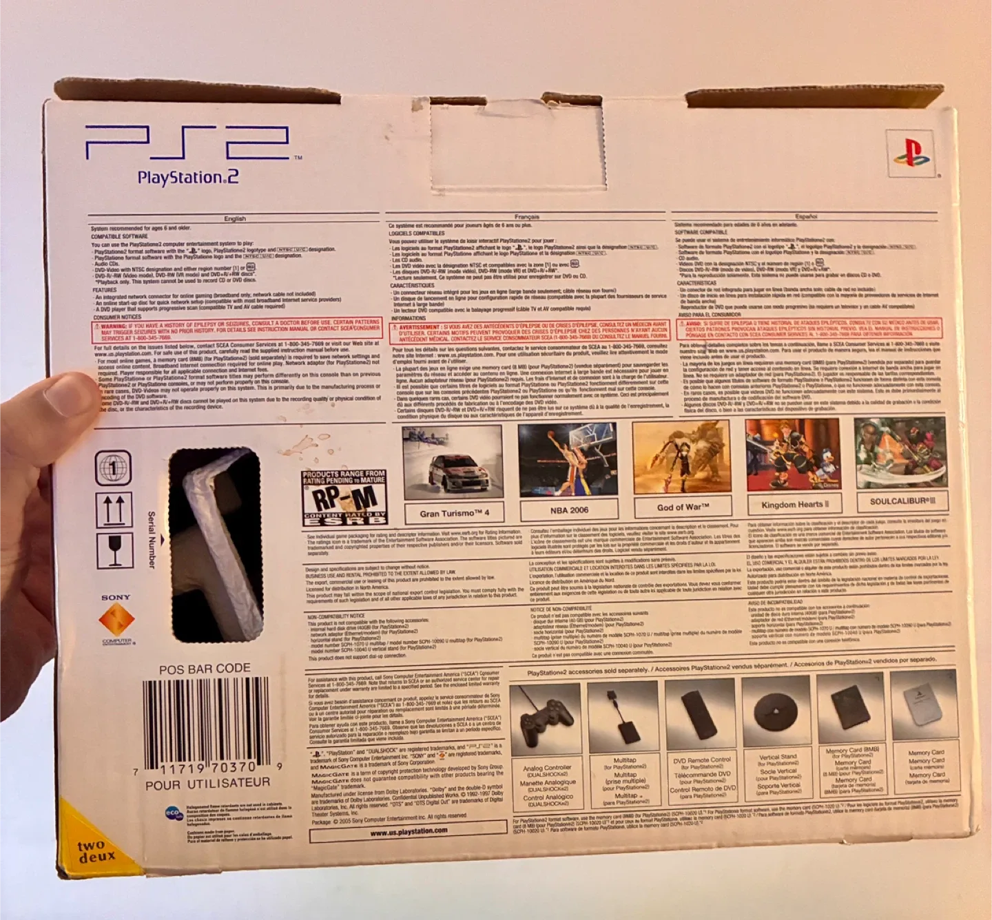 Sony PlayStation 2 (PS2) CIB with Games & Accessories image indicator(6)