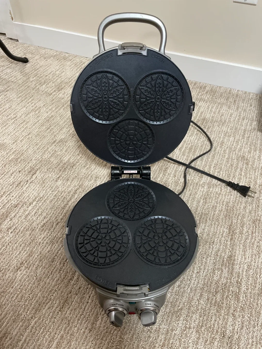 Cuisinart Crepe/Pizzelle/Pancake Maker thumbnail