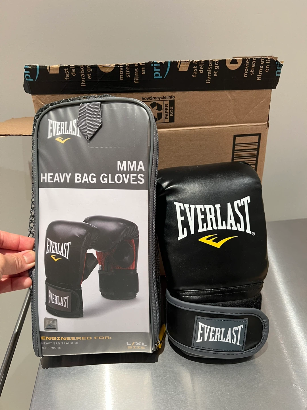 Everlast MMA Heavy Bag Gloves (L/XL)