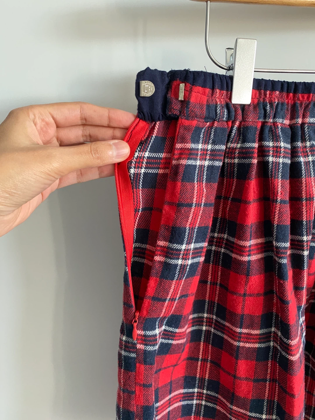 Red Plaid Skirt - photo 2