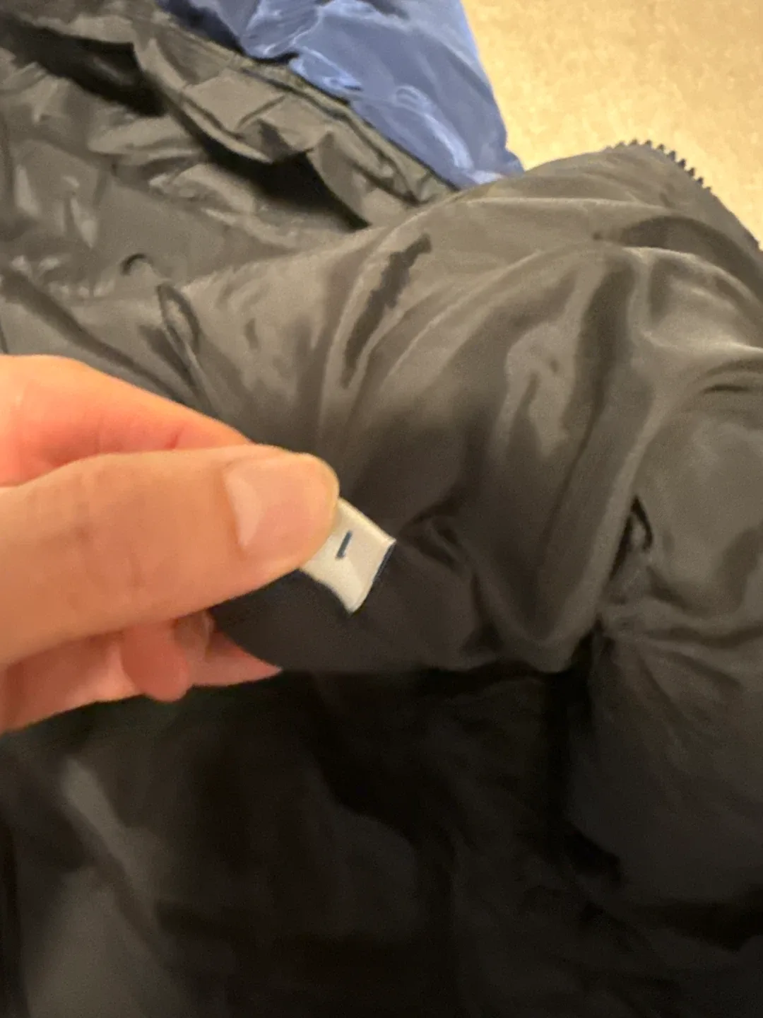 Moncler Down Puffer Jacket - Blue & Black image indicator(6)