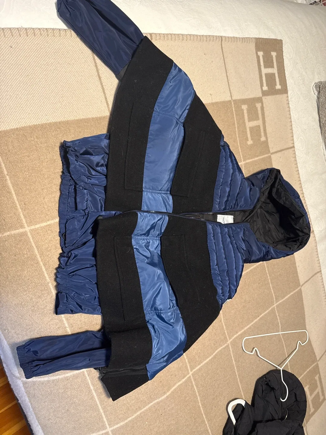Moncler Down Puffer Jacket - Blue & Black image indicator(2)
