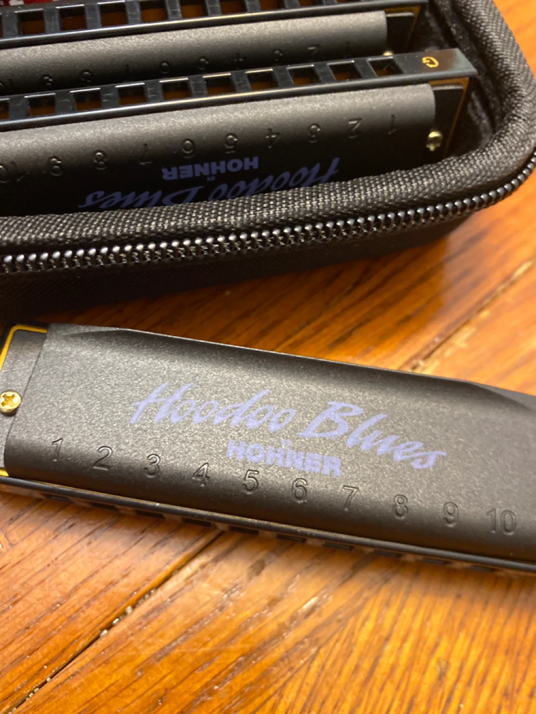 Hohner Hoodoo Blues Harmonica Set with Case - photo 2