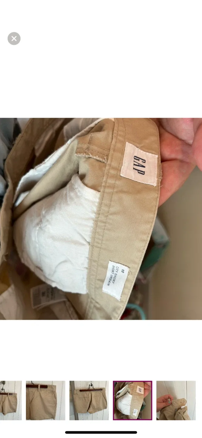 GAP 10 Lst Short Urban Khaki image indicator(4)